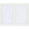 Pricing Tilt-and-Turn 1460x1130 mm REHAU OPTIMUM EURO-DESIGN 70 RAL 9016 Traffic white two-sided