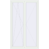 Pricing Tilt-and-Turn 1400x2400 mm REHAU OPTIMUM EURO-DESIGN 70 RAL 9016 Traffic white two-sided