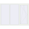 Pricing Tilt-and-Turn 2100x1600 mm REHAU OPTIMUM EURO-DESIGN 70 RAL 9016 Traffic white two-sided