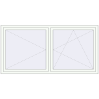 Pricing Tilt-and-Turn 2100x1050 mm REHAU OPTIMUM EURO-DESIGN 70 RAL 9016 Traffic white two-sided
