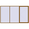 Pricing Tilt-and-Turn 4000x2400 mm REHAU OPTIMUM EURO-DESIGN 70 GOLDEN OAK two-sided