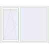 Pricing Tilt-and-Turn 1650x1250 mm REHAU OPTIMUM EURO-DESIGN 70 RAL 9016 Traffic white two-sided