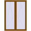 Pricing Tilt-and-Turn 1600x2200 mm REHAU OPTIMUM EURO-DESIGN 70 GOLDEN OAK two-sided