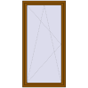 Pricing Tilt-and-Turn 950x2000 mm REHAU ENERGY-SAVING SYNEGO MD GOLDEN OAK external