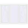 Pricing Tilt-and-Turn 2100x1500 mm REHAU ENERGY-SAVING SYNEGO MD RAL 9016 Traffic white two-sided
