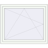Pricing Tilt-and-Turn 1150x1000 mm REHAU OPTIMUM EURO-DESIGN 70 RAL 9016 Traffic white two-sided