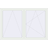 Pricing Tilt-and-Turn 2120x1410 mm REHAU OPTIMUM EURO-DESIGN 70 RAL 9016 Traffic white two-sided