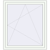 Pricing Tilt-and-Turn 1050x1300 mm REHAU ENERGY-SAVING SYNEGO MD RAL 9016 Traffic white two-sided
