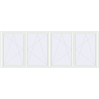 Pricing Tilt-and-Turn 4000x1500 mm REHAU OPTIMUM EURO-DESIGN 70 RAL 9016 Traffic white two-sided