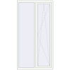 Pricing Tilt-and-Turn 1100x2100 mm REHAU OPTIMUM EURO-DESIGN 70 RAL 9016 Traffic white two-sided