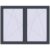 Pricing Tilt-and-Turn 1755x1355 mm REHAU ENERGY-SAVING SYNEGO MD ANTHRACITE_GREY_STRUKTURAL external