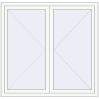 Pricing Tilt-and-Turn 1460x1410 mm REHAU ENERGY-SAVING SYNEGO MD RAL 9016 Traffic white two-sided