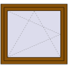 Ustalenie cen Okna skrzydłowe 960x940 mm EPSILON OPTIMA GOLDEN OAK dwustronny