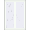 Pricing Tilt-and-Turn 1200x1650 mm REHAU OPTIMUM EURO-DESIGN 70 RAL 9016 Traffic white two-sided