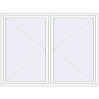 Pricing Tilt-and-Turn 1960x1500 mm REHAU ENERGY-SAVING SYNEGO MD RAL 9016 Traffic white two-sided