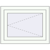 Pricing Tilt-and-Turn 720x550 mm REHAU OPTIMUM EURO-DESIGN 70 RAL 9016 Traffic white two-sided