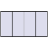 Pricing Tilt-and-Turn 4200x2300 mm REHAU OPTIMUM EURO-DESIGN 70 ANTHRACITE_GREY_GLATT two-sided