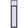 Pricing Tilt-and-Turn 600x2500 mm REHAU ENERGY-SAVING SYNEGO MD ANTHRACITE_GREY_STRUKTURAL external