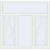 Pricing Tilt-and-Turn 1500x1450 mm REHAU OPTIMUM EURO-DESIGN 70 RAL 9016 Traffic white two-sided