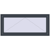 Pricing Tilt-and-Turn 1500x700 mm REHAU OPTIMUM EURO-DESIGN 70 ANTHRACITE_GREY_STRUKTURAL external