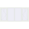 Pricing Tilt-and-Turn 2600x1290 mm REHAU ENERGY-SAVING SYNEGO MD RAL 9016 Traffic white two-sided