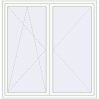 Pricing Tilt-and-Turn 1700x1700 mm REHAU ENERGY-SAVING SYNEGO MD RAL 9016 Traffic white two-sided