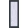 Pricing Tilt-and-Turn 700x2030 mm REHAU ENERGY-SAVING SYNEGO MD ANTHRACITE_GREY_STRUKTURAL two-sided