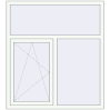 Pricing Tilt-and-Turn 1350x1500 mm REHAU OPTIMUM EURO-DESIGN 70 RAL 9016 Traffic white two-sided