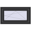 Pricing Tilt-and-Turn 770x500 mm REHAU OPTIMUM EURO-DESIGN 70 ANTHRACITE_GREY_GLATT two-sided