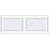 Pricing Tilt-and-Turn 1770x635 mm REHAU ENERGY-SAVING SYNEGO MD RAL 9016 Traffic white two-sided