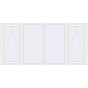 Pricing Tilt-and-Turn 2800x1350 mm REHAU ENERGY-SAVING SYNEGO MD RAL 9016 Traffic white two-sided