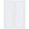 Pricing Tilt-and-Turn 1500x2000 mm REHAU OPTIMUM EURO-DESIGN 70 RAL 9016 Traffic white two-sided
