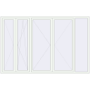 Pricing Tilt-and-Turn 2800x1800 mm REHAU BRILLANT DESIGN RAL 9016 Traffic white two-sided