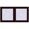 Ustalenie cen Okna skrzydłowe 1560x845 mm REHAU ENERGY-SAVING SYNEGO MD CHOCOLATE_BROWN dwustronny