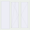 Pricing Tilt-and-Turn 1800x1800 mm REHAU BRILLANT DESIGN RAL 9016 Traffic white two-sided