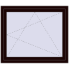 Pricing Tilt-and-Turn 1150x970 mm REHAU OPTIMUM EURO-DESIGN 70 CHOCOLATE_BROWN two-sided