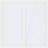 Pricing Tilt-and-Turn 2200x2200 mm KORSA ENERGY-SAVING REHAU SYNEGO MD