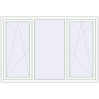 Pricing Tilt-and-Turn 1930x1300 mm REHAU OPTIMUM EURO-DESIGN 70 RAL 9016 Traffic white two-sided