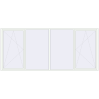 Pricing Tilt-and-Turn 4010x1750 mm REHAU OPTIMUM EURO-DESIGN 70 RAL 9016 Traffic white two-sided