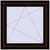 Pricing Tilt-and-Turn 800x800 mm REHAU ENERGY-SAVING SYNEGO MD BLACK_BROWN two-sided