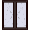 Ustalenie cen Okna skrzydłowe 1185x1310 mm REHAU ENERGY-SAVING SYNEGO MD CHOCOLATE_BROWN dwustronny