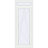 Pricing Tilt-and-Turn 600x1600 mm REHAU OPTIMUM EURO-DESIGN 70 RAL 9016 Traffic white two-sided