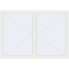 Pricing Tilt-and-Turn 2500x1750 mm REHAU OPTIMUM EURO-DESIGN 70 RAL 9016 Traffic white two-sided