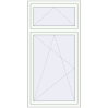 Pricing Tilt-and-Turn 900x1800 mm REHAU OPTIMUM EURO-DESIGN 70 RAL 9016 Traffic white two-sided