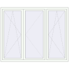Pricing Tilt-and-Turn 2000x1600 mm REHAU ENERGY-SAVING SYNEGO MD RAL 9016 Traffic white two-sided