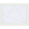 Pricing Tilt-and-Turn 1300x1000 mm REHAU OPTIMUM EURO-DESIGN 70 RAL 9016 Traffic white two-sided