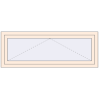Ustalenie cen Okna skrzydłowe 1500x550 mm REHAU OPTIMUM EURO-DESIGN 70 CREAME_WHITE_50L-2 dwustronny