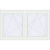 Pricing Tilt-and-Turn 1440x870 mm REHAU BRILLANT DESIGN RAL 9016 Traffic white two-sided