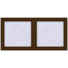 Pricing Tilt-and-Turn 1770x860 mm REHAU ENERGY-SAVING SYNEGO MD DARK_OAK external