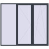 Ustalenie cen Okna skrzydłowe 2600x2300 mm KORSA BRILLANT DESIGN